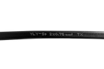 TEXSIM YLY-Sp 2x0.75 kahesooneline lame elektrikaabel - 1m