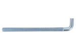 Nurga otsaga ehituskonks DROMET HP M10x170 (sirge)