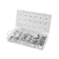 YATO YT-36460 alumiiniumist needimutri komplekt, suurus M3-M10, 150 osa