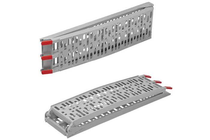 ProPlus 390096 kokkupandavad alumiiniumist haagissuvilate kaldteed 220 cm 680 kg 2 tk komplekt