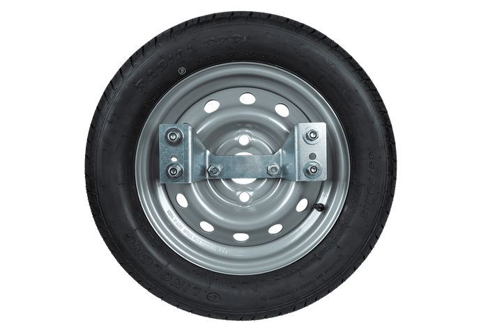 Varuratas kronsteiniga haagisele REHV LINGLONG 155/70 R13 75N RIM UNITRAILER 4Jx13"H2 4x100 ET:30