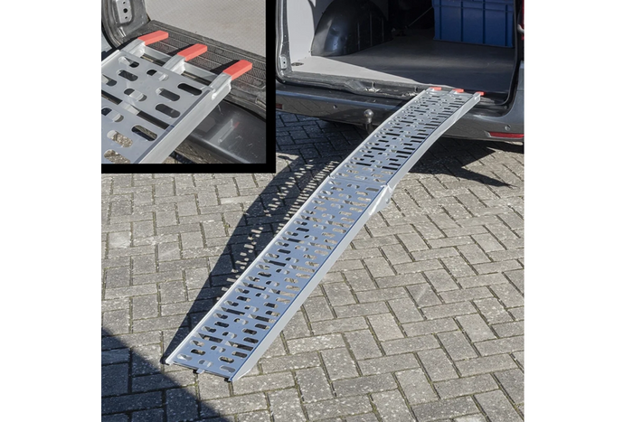 ProPlus 390096 kokkupandavad alumiiniumist haagissuvilate kaldteed 220 cm 680 kg 2 tk komplekt