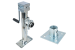 Pikendatav tugi UNITRAILER TJ5001+TJ5002A adapteriga 1300kg platvormhaagisele laiusega 364-614mm