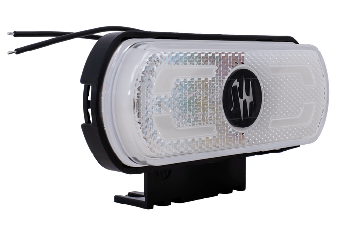 WAŚ W240 1600 LED valge universaalne suunatuli koos hoidikuga